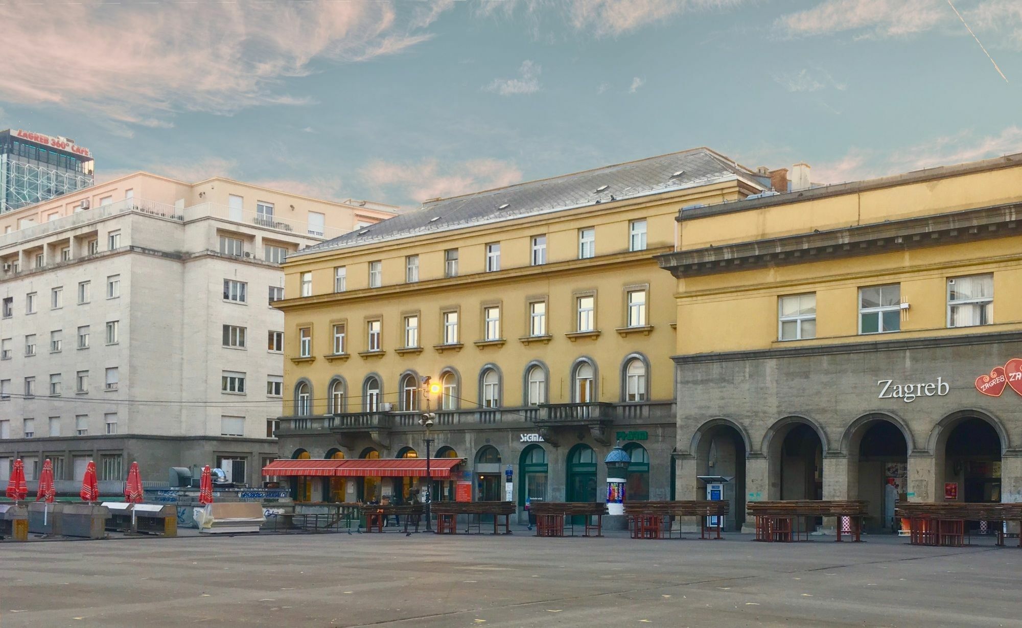 Dolac One Apartments Загреб Экстерьер фото